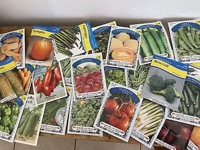 20 Packs Of Vegetable &Fruit Seeds- Random Lot OfAmerican SeedBurpee SBD 10/21+ • $10