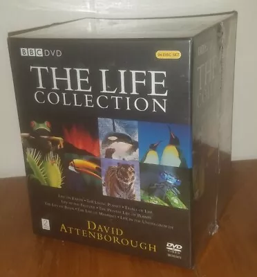The Life Collection - David Attenborough BBC DVD 24 Disc Set / New & Sealed • £28.99