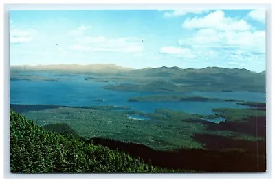 Postcard Aerial View Of Moosehead Lake Maine A21 • $1.99