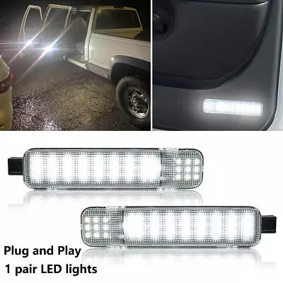 Interior LED Door Panel Courtesy Lights For Silverado/Sierra C/K 1500 2500 3500 • $10.99