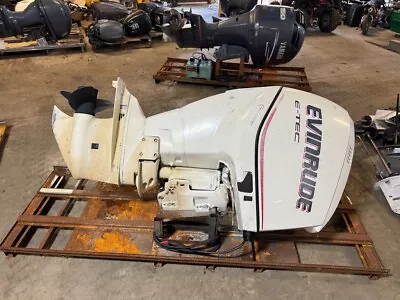 2007 Evinrude Etec 250 Hp DFI Outboard Boat Motor Engine 25  E-Tec BRP Prop Runs • $5900