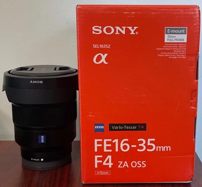 $853 • Buy SONY Vario-Tessar T* FE 16-35mm F/4 ZA OSS Lens (SEL1635Z) Only $725