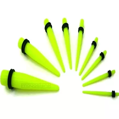 16MM -10MM Neon Pen Set Expander Rod Taper Ear Plug Tunnel Piercing Ear • £1.80