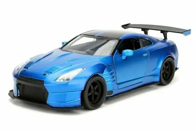 Jada Fast & Furious 2009 Nissan Skyline Gt-r R35 Ben Sopra Blue 1:24 New No Box • $8.95