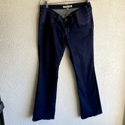 J Brand Mama J Womens Jeans Size 30 Maternity Bootcut Low Rise Pants 34x32.5 • $21.95