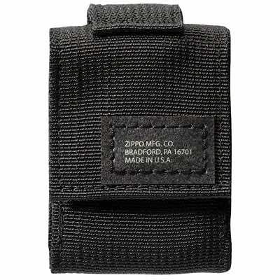 Zippo Black Tactical Lighter Pouch 48400 • $19.95
