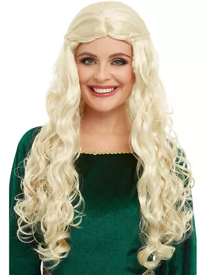 Womens Medieval Dragon Goddess Wig Costume Accessory • $15.87
