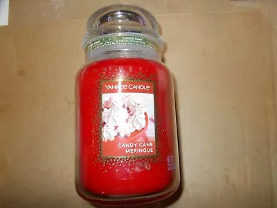 Yankee Candle Usa Deerfield Rare Large Jar - Candy Cane Meringue • £20