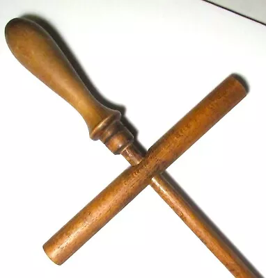 Antique Wood Yarn Winding Rod 26  • $19.99