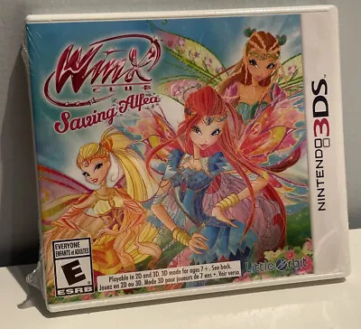 Winx Club Saving Alfea 3DS - BRAND NEW FACTORY SEALED VERY RARE !  • $94.50