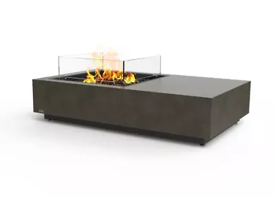 EcoSmart Fire Manhattan 50 Concrete Natural 50'' FireTable With LP/NG Gas Burner • $2995