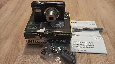 Nikon Coolpix A10 16.1MP Digital Camera From Japan Work Excellent • $284.45