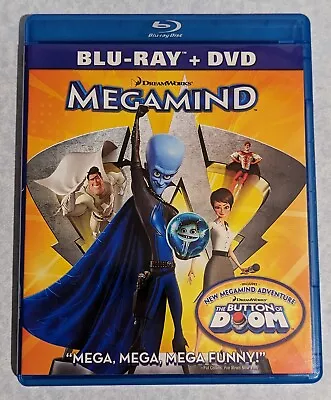 Megamind (Blu-ray Disc + DVD 2012) VERY GOOD CONDITION  • $5.95