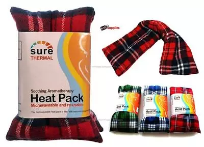 Thermal Microwaveable Reusable Soothing Relaxing Muscle Ache Heat Pack Bag • £8.95