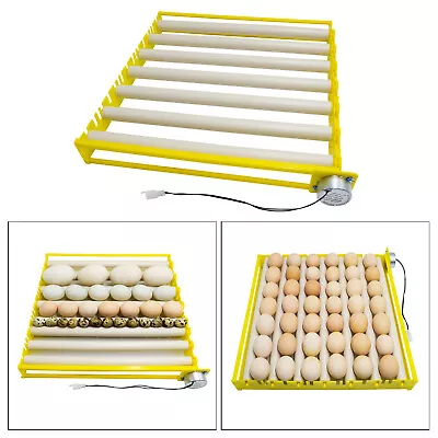 Egg Incubator Tray Automatic Egg Roller For Chicken Duck Pigeon 7 Tubes • £19.73