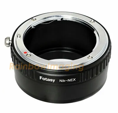 Nikon AI AIS Lens To Sony E-Mount A6600 A6500 A6400 A6300 A6100 A6000 Adapter • $9.79