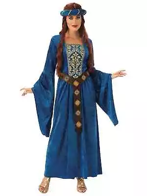 Medieval Maiden Juliet Maid Marian Renaissance Middle Age Adult Womens Costume • £56.34