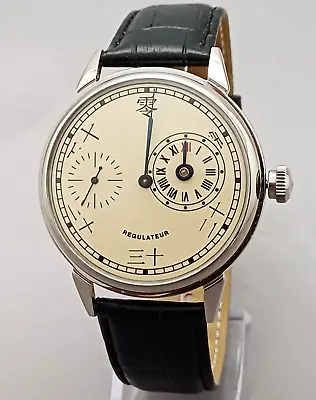 Molnija Molnia Regulator Regulateur Vintage Mechanical Wristwatch #212 • $144