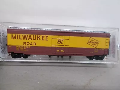 Microtrains~#03200420-milwaukee Road-50' Boxcar #2635~ N-scale • $22