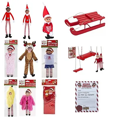 £10.95 • Buy Elf Accessories Props Stock On The Shelf Ideas Kit Christmas Games Clothes