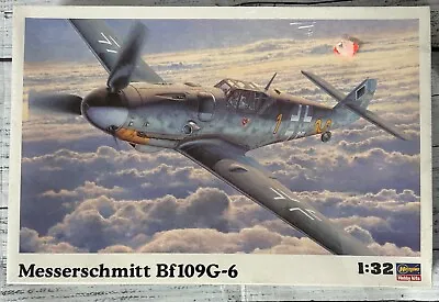 Hasegawa 1/32 Messerschmitt Bf109G-6 Luftwaffe Fighter Aircraft Model Kit #08067 • $52.99