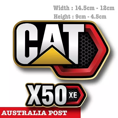 Caterpillar Diesel Logo X50 Decal Sticker • $7.50