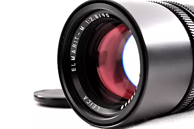 Leica Elmarit M 90mm F2.8 E46 Black #11807 With Filter E46 UVa Near Mint • $920