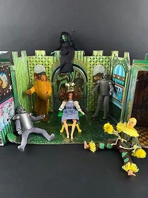 Vintage Wizard Of Oz Emerald City Playset W/ 6 Figures Dorothy Tin Man 1974 Mego • $79.99