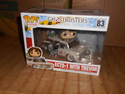 Funko Pop Rides Ghostbusters Afterlife Ecto-1 With Trevor Deluxe 83 Vinyl Figure • £12.50