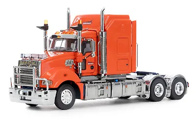 Drake Z01512 Mack Super-liner Prime Mover Truck 6x4 Drake Orange Blue 1:50 • $171.09