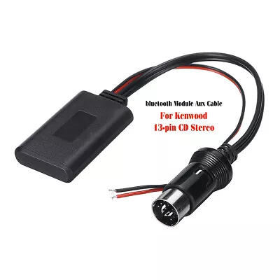 Car Bluetooth Module Adapter Audio Aux Cable Connector For 13P Kenwood CD Stereo • $18.80