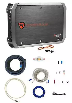 Rockville RXA-T1 1500 Watt Peak/375w RMS 2 Channel Amplifier+Memphis Amp Kit • $96.95