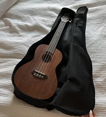 Luna Guitars Tattoo Concert Mahogany Ukulele • $75