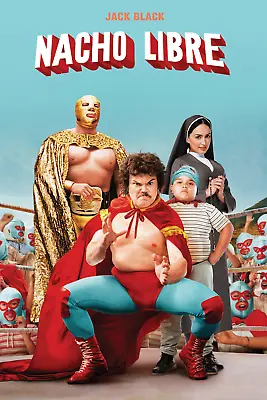 Nacho Libre Jack Black Poster 24x36 Inches • $20