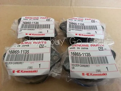 $113.99 • Buy Kawasaki KZ1000 KZ1100 Carburetor Holder Set NEW Genuine OEM Parts 1981-2005