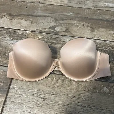 Victoria’s Secret Biofit Nude Strapless Bra 34C • $35
