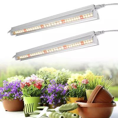 £14.59 • Buy T5 LED Grow Light Tube Strip Full Spectrum Lamp For Indoor Plant Flower Veg Grow