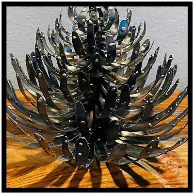 Death Bloom Evolution Sculpture By Succulent Metals Welded Artistry • $225