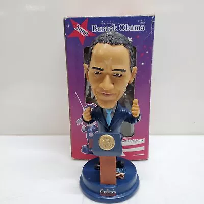 Barack Obama 2009 44th President Bobblehead IOB • $9.99