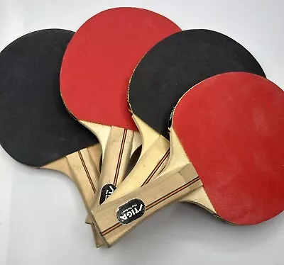Lot Of 4 Vintage Stiga Ping Pong/Table Tennis Paddles Pre Owned • $24.99