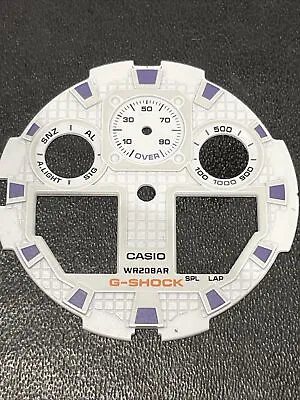 Casio G Shock Spare Parts GA-100 Dial White / Purple • £20