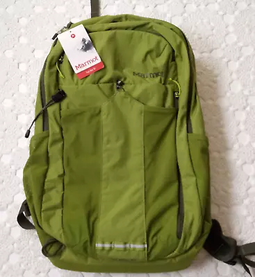 New Marmot Backpack Toolbox 30 L Green Padded Divided Interior 15  Laptop $129 • $79.99