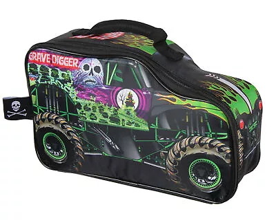 Monster Jam Grave Digger Truck Shaped Insulated Big Large Work Lunch Box Bag • $27.95