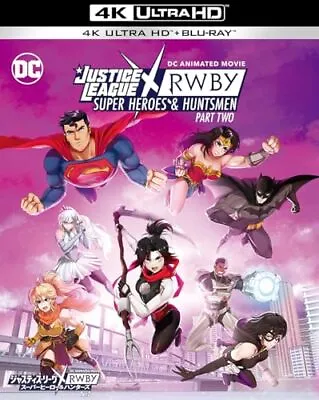 Justice League X RWBY Super Heroes & Huntsmen Part 2 / 4K UHD & Blu-ray Set • $159.19