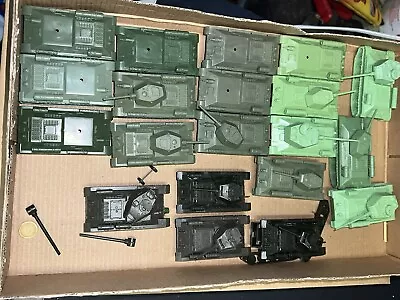 20 Pcs RUSSIAN MAKH Roco Minitanks DBGM Soviet T34/76  Tanks 1/87 HO Scale • $39.99