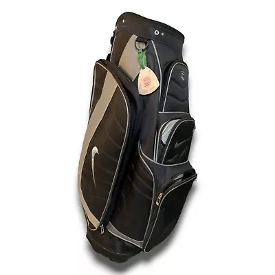 Nike Cart Bag 14 Way Dividers Golf Bag Grey / Black • $84.99