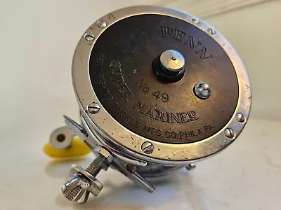 Penn Super Mariner No. 49 Heavy  Duty Saltwater Trolling Reel Made In USA L@@K! • $24.99