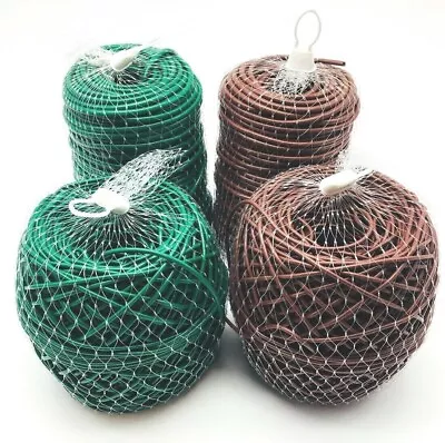 £24.30 • Buy Flexible Tie Plant Tying Tube 3mm Or 5mm Brown Or Green Flexi Stretchy String