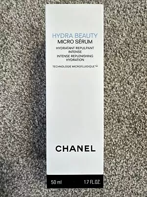 Chanel Face Serum Hydra Beauty Micro Intense Replenishing Hydration 50ml NEW! • £1.20