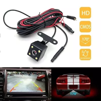 1Pcs 5 Pin Car Rear View Camera Reverse 170 Degree Wide Angle Recording Par H5I1 • $15.16